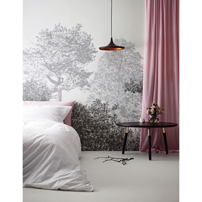 Sian Zeng / Hua Trees Mural Wallpaper / Grey HUATREES03 【3パネル1セット】