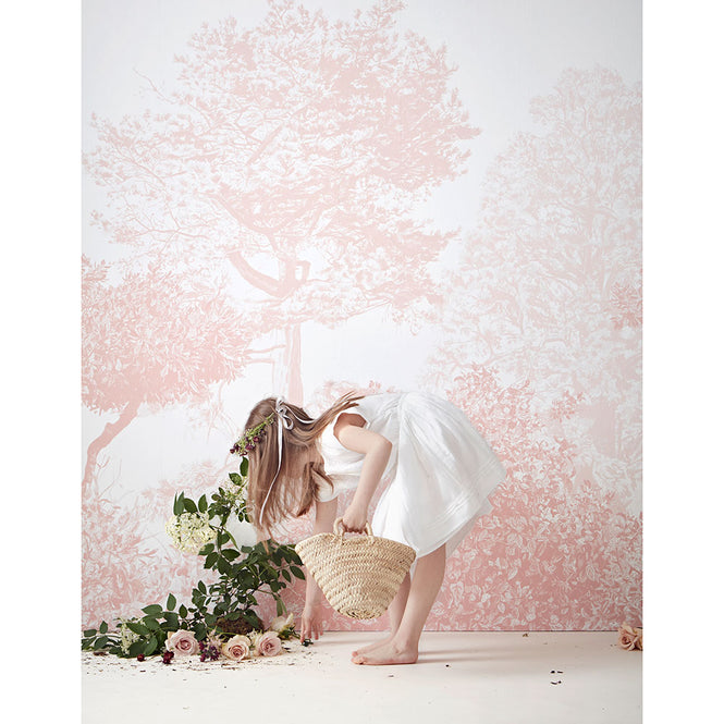 Sian Zeng / Hua Trees Mural Wallpaper / Pink HUATREES04 【3パネル1セット】