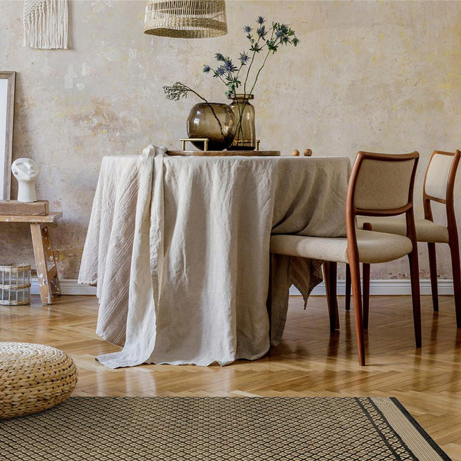 Beija Flor / ベイジャ・フロール ビニールマット Jaipur Black (50×120)