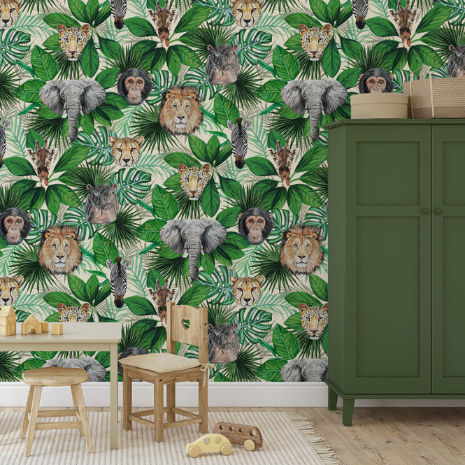 Graduate Collection / Geoffrey & Friends Cream / AB1JUNGLENATURAL