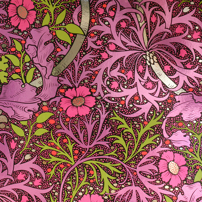 輸入壁紙 Flavor Paper / KABLOOM / Fruit Punch on Chrome Mylar (single roll)