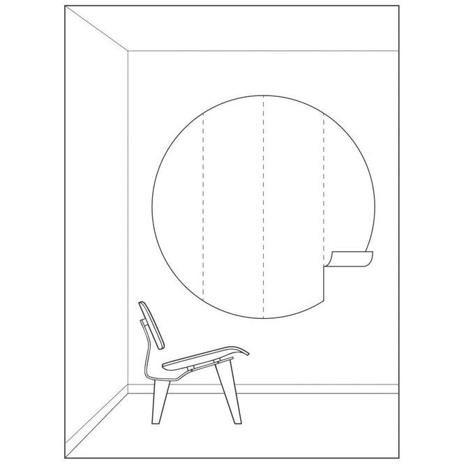 輸入壁紙 KEK Amsterdam / KIDS / WALLPAPER CIRCLES CLIMBING THE CLOUDS CK-043