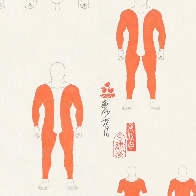 NLXL GAKUBORI WALLPAPER BY KENSHO II / KSO-02