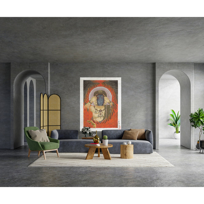 NLXL FUDOMYO-O WALLPAPER BY KENSHO II / KSO-05S (194.8 x 255cm)