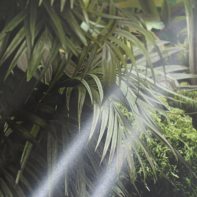 KOZIEL / Papier peint panoramique jungle urbaine au crepuscule / LPV016