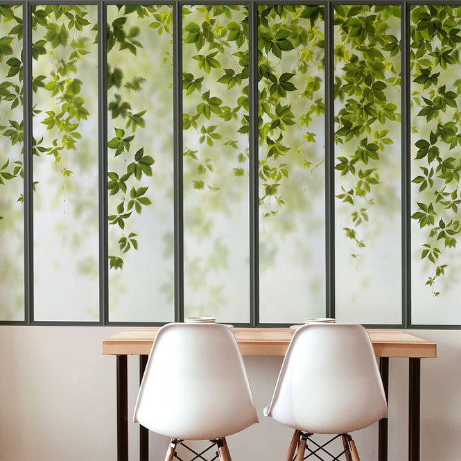 KOZIEL / Papier peint panoramique petite verriere et vigne vierge LPV020