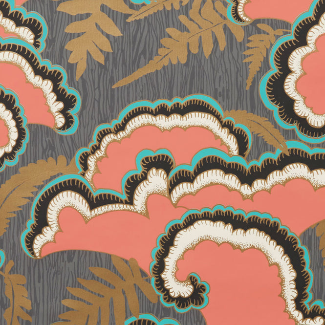 Makelike /  Lush Wallpaper Red