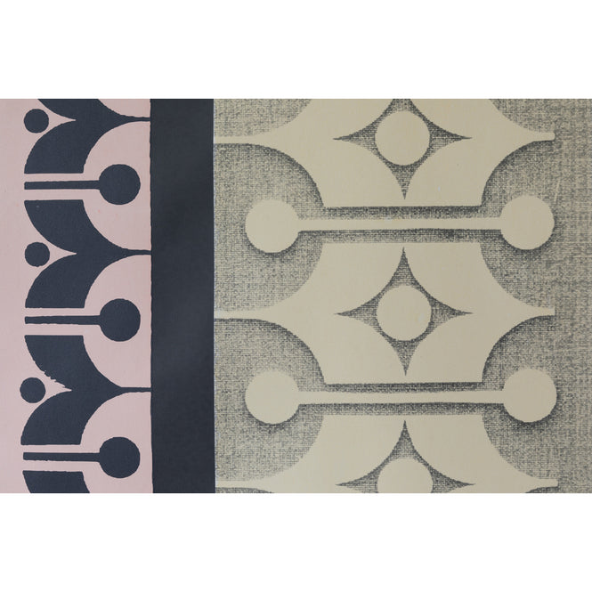 Deborah Bowness / HEIRLOOM / Sequence 10 Sunshine yellow, Candy pink & Coffee brown【3パネル1セット】