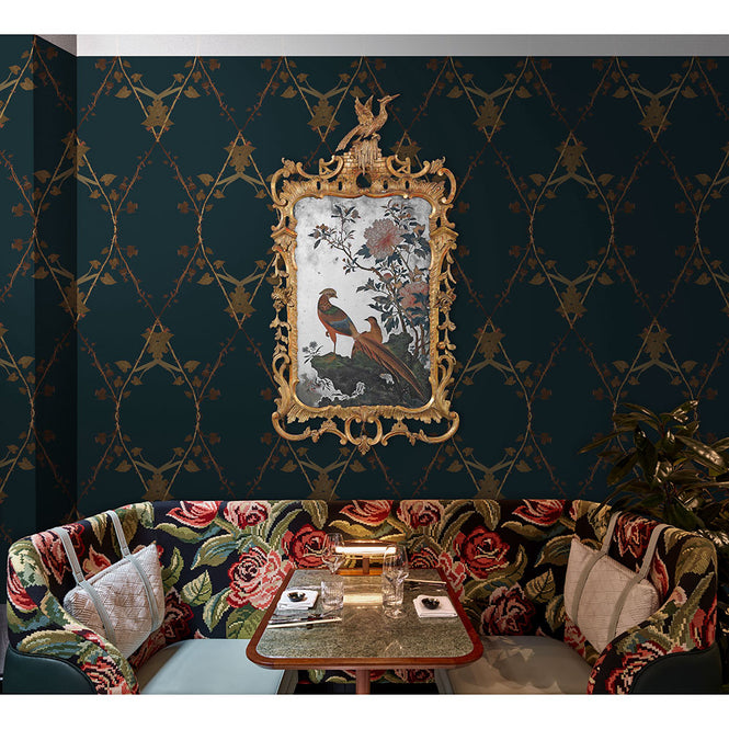 Studio DeSimoneWayland / VOLUME1 / MORNING GLORY DARK TEAL VO1-MG-DT【MATTE COATED】【4ロールセット】