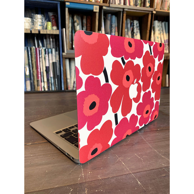 【限定数】はがせる シール 壁紙 marimekko × NU WALLPAPER / Red Pieni Unikko  / MKS4492