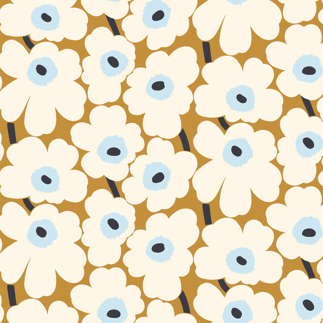 【予約受付】はがせる シール 壁紙 marimekko × NU WALLPAPER / Beige Pieni Unikko  / MKS4495