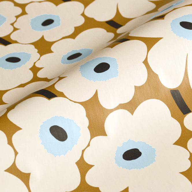 はがせる シール 壁紙 marimekko × NU WALLPAPER / Beige Pieni Unikko  / MKS4495