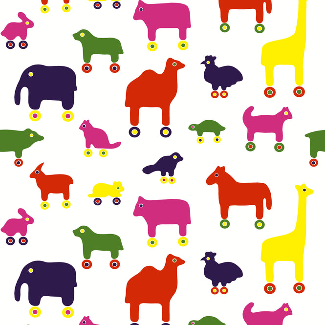 はがせる シール 壁紙 marimekko × NU WALLPAPER / Multi Rulla  / MKS4502