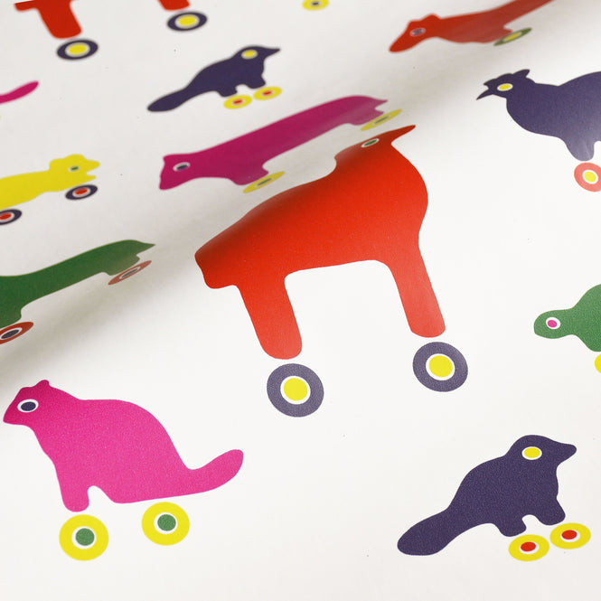 はがせる シール 壁紙 marimekko × NU WALLPAPER / Multi Rulla  / MKS4502