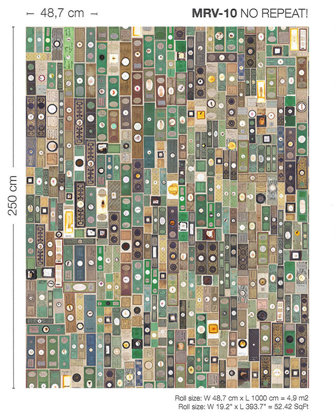 NLXL LAB / MICROSCOPIC SLIDES / MR & MRS VINTAGE / MRV-10