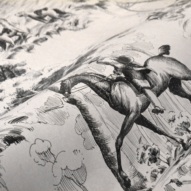 NLXL / LA CHASSE WALLPAPER VERGE / MR & MRS VINTAGE / MRV-56V