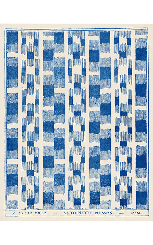 Antoinette Poisson / Ikat D14a【5シートセット】