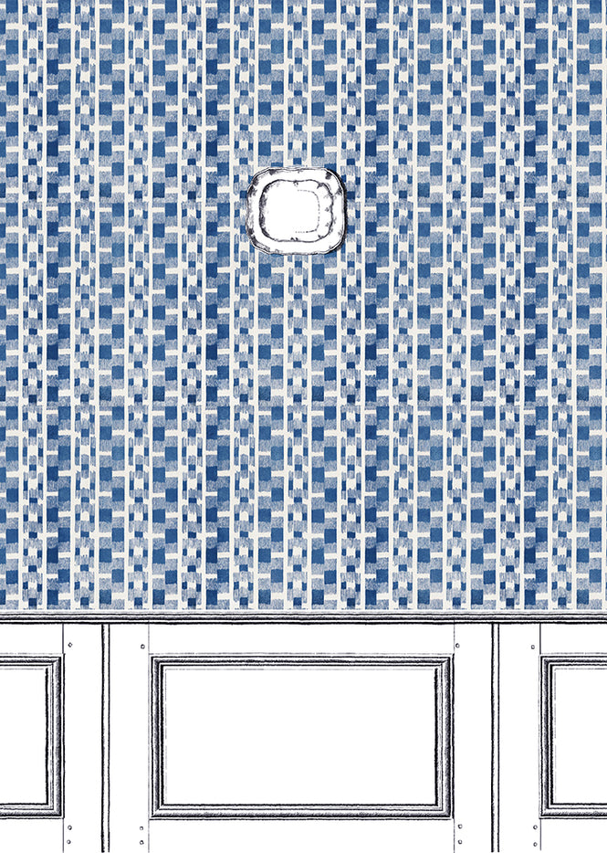 Antoinette Poisson / Ikat D14a【5シートセット】