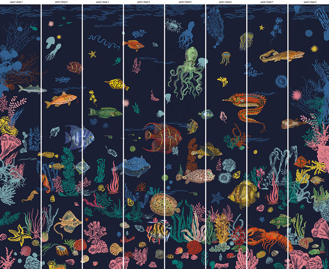 ナタリー・レテ / Sous la Mer Navy Blue Nathalie Lete NDL057