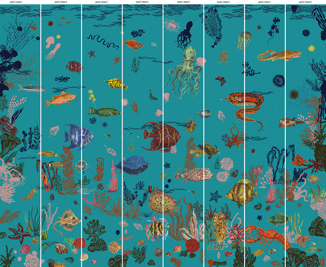 【予約受付】ナタリー・レテ / Sous la Mer Blue Nathalie Lete NDL058