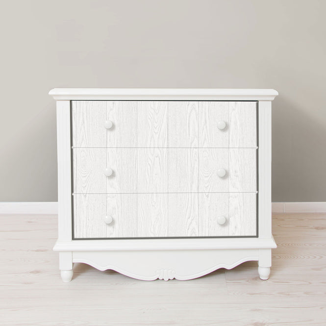 はがせる シール 壁紙 NU WALLPAPER / Timber White Peel and Stick Wallpaper / NH3055