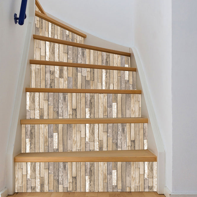 【予約受付】はがせる シール 壁紙 NU WALLPAPER / Weathered Plank Barn Peel and Stick Wallpaper / NH3057