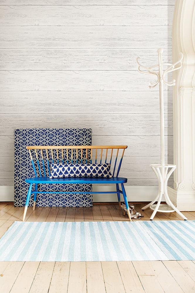 はがせる シール 壁紙 NU WALLPAPER / Shiplap Peel and Stick Wallpaper / NU2187