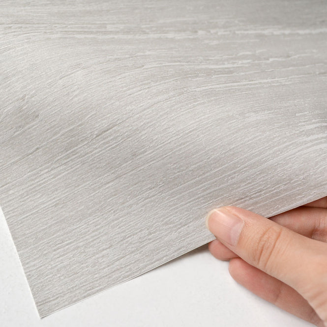 【予約受付】はがせる シール 壁紙 NU WALLPAPER / GREY WOOD PLANK Peel And Stick Wallpaper / NU2397(NUS2397)