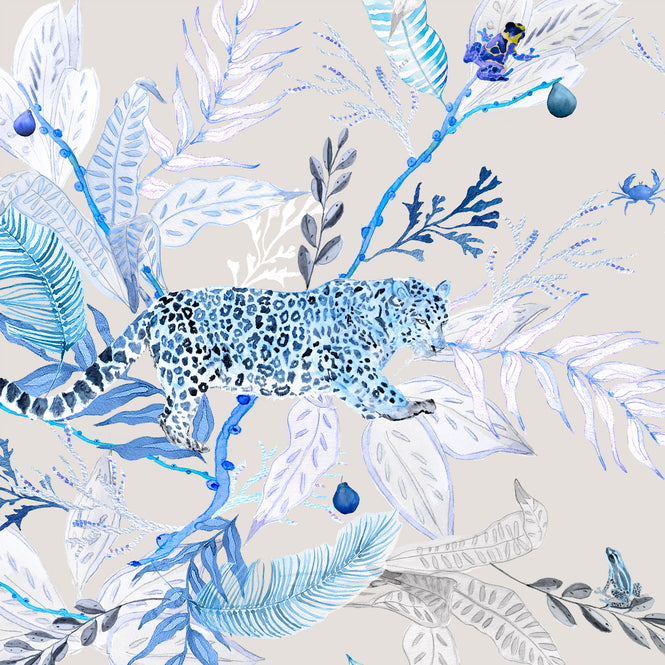 KARIOKAS / Orilla Blue Jaguar WallP-Oril-Blu-04