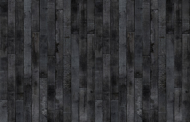 MATERIALS WALLPAPER by Piet Hein Eek MAARTEN BAAS BURNT WOOD WALLPAPER / PHM-35