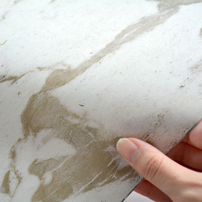 【A4サンプル】NLXL MATERIALS WALLPAPER BY PIET HEIN EEK WHITE MARBLE WALLPAPER / PHM-40A