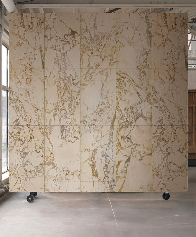 MATERIALS WALLPAPER by Piet Hein Eek BEIGE MARBLE WALLPAPER / PHM-61A
