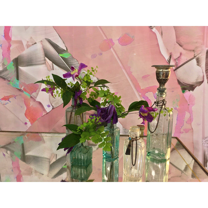 Elli Popp / Wise pond - A frog jumps-Pink / PM164-03 mica