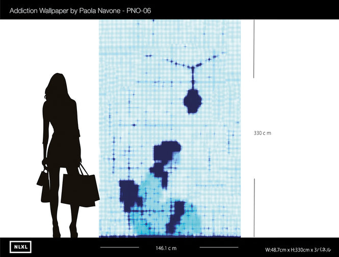 ADDICTION WALLPAPER BY PAOLA NAVONE / PNO-06【3パネル1セット】