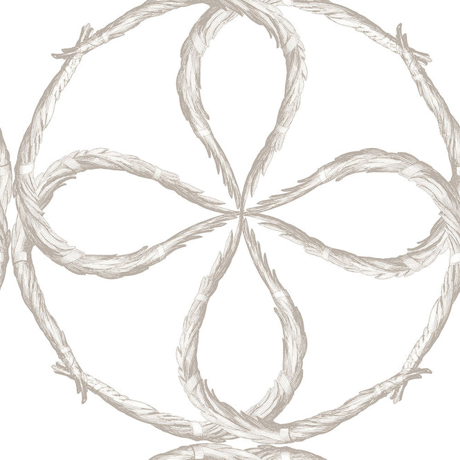 Studio DeSimoneWayland / VOLUME2 / QUATREFOIL WHITE VO2-QUA-WH【MATTE COATED】【4ロールセット】