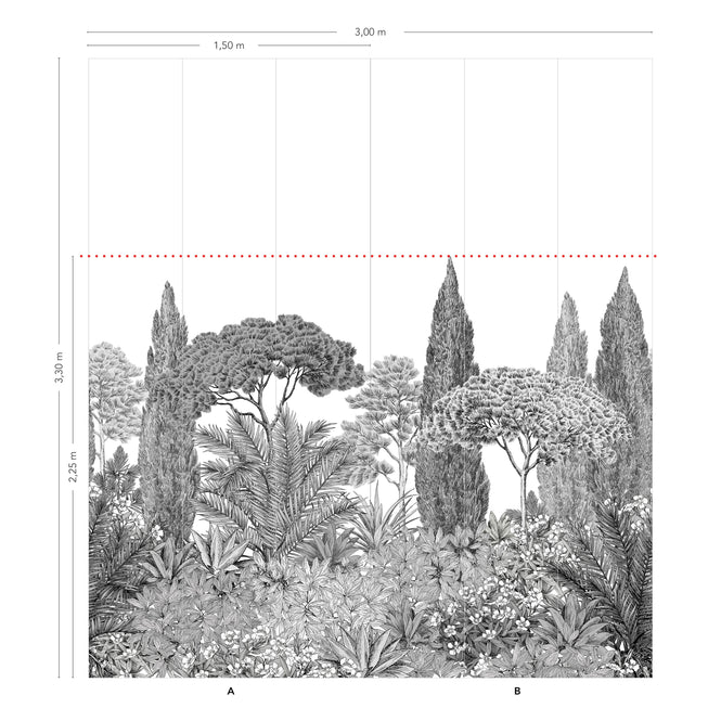 Isidore Leroy / Collection Anastasie / RIVIERA Grisaille 【A&Bセット(6パネル)】