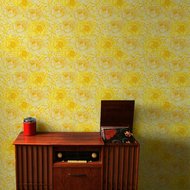 Camilla Meijer / Rose Flower yellow WP09-RF02-YL