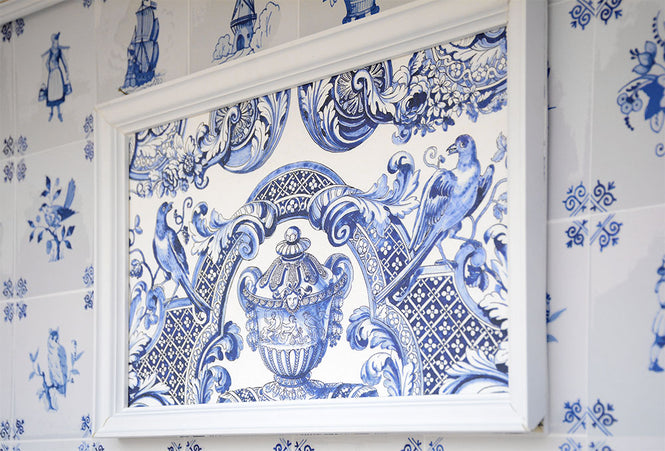 【1mサンプル】Royal Delft by Nicolette Mayer ロイヤル・デルフト / Royal Delft William & Mary