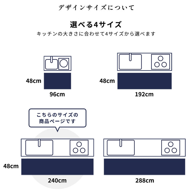 拭ける キッチンマット【Sheete me!】Louise Body / Patchwork Tea(240cm×48cm)