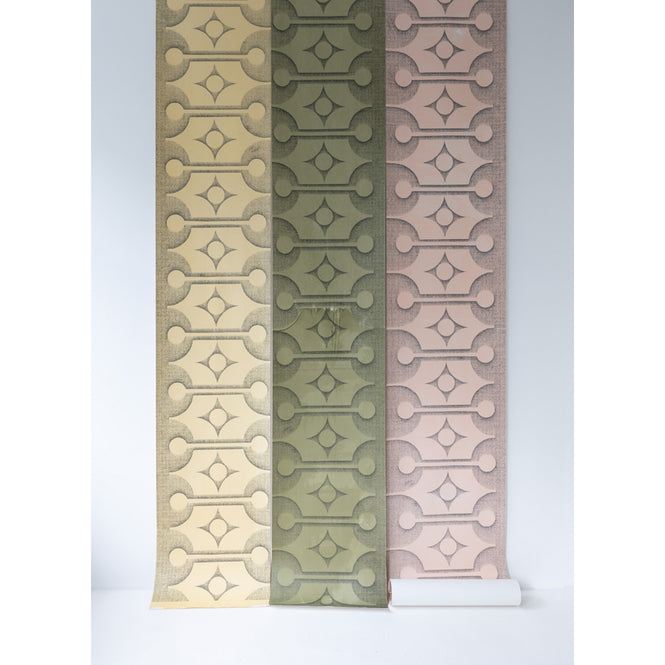 Deborah Bowness / HEIRLOOM / Stackable wallpaper Sunshine yellow
