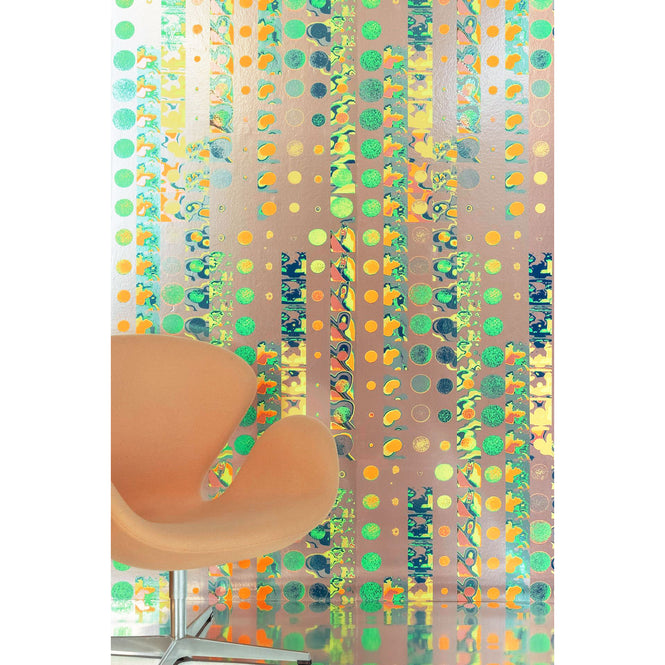 Flavor Paper / PERMANENT SUNSET / Miami Nice on Mylar - Chrome (triple roll)