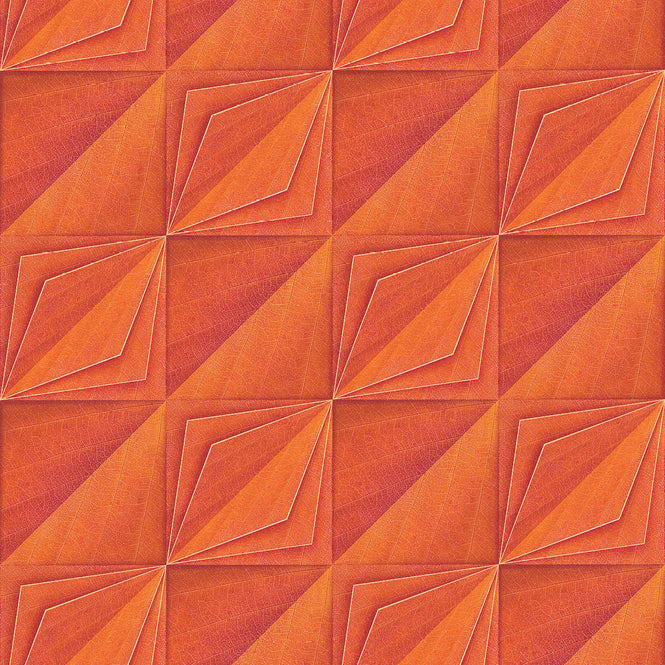 NLXL ORANGE BLOOM WALLPAPER BY SUZAN HIJINK / SUZ-05