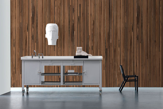 【切売m単位】TIMBER STRIPS WALLPAPER by PIET HEIN EEK / TIM-01