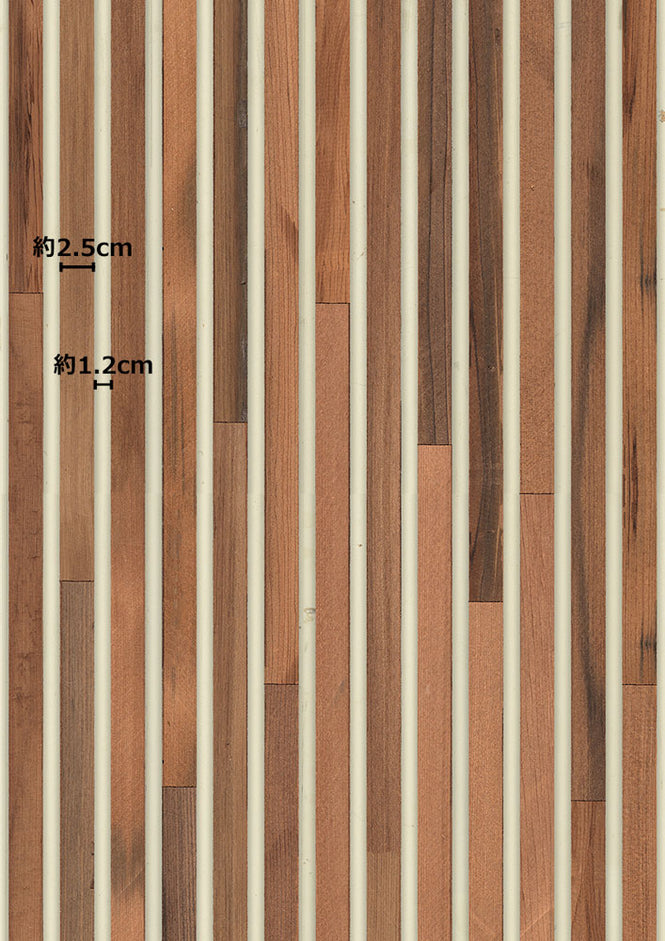 【A4サンプル】TIMBER STRIPS WALLPAPER by PIET HEIN EEK / TIM-02