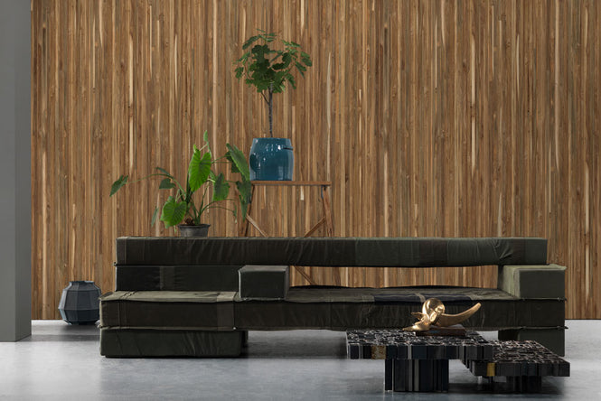 TIMBER STRIPS WALLPAPER by PIET HEIN EEK / TIM-05