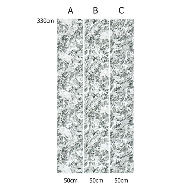 KARIOKAS / TRIBU Black and White Monkeys WallP-TRIB-B&W-04