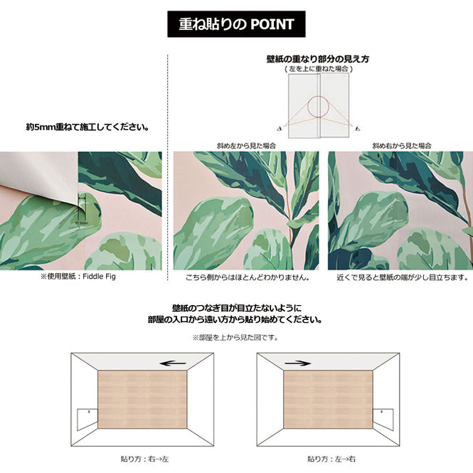 はがせる シール壁紙 wallshoppe / Barbie x wallshoppe / Vintage Illustration Oyster