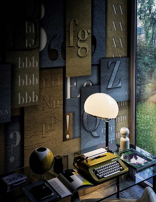 Wall&deco / Contemporary Wallpaper 2016 Christian Benini BEVEL WDBE1601