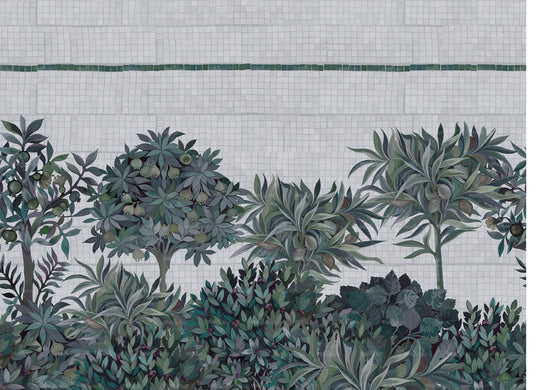 Wall&deco / CONTEMPORARY WALLPAPER COLLECTION 2020 / Boboli WDBO2001