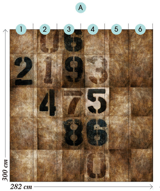 Wall&deco / Life 12 Countdown / WDDO1201